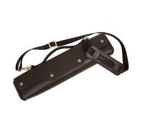 Kisangel Bolsa De Flauta Bolsa De Transporte De Flauta Bolsa Para Flauta Estuche Para Flauta Con Bandolera Ligero Caja De Almacenamiento De Flauta Bolso De Hombro Tipo Flauta Latón Café