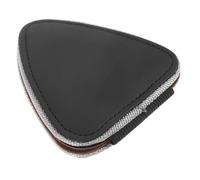 Kisangel Bolsa de Recogida Forma portátil Apoyo Caso Soportes para púas de Guitarra Recoge Bolsa de Almacenamiento Contenedor de selección de Guitarra Titular de la púa Fideos Oxford Negro