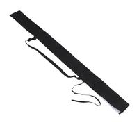 Kisangel Bolsa para Espadas de Tai Chi Acolchada 132 Cm Negra con Correas, Funda de Transporte para Artes Marciales y Esgrima, Set de 2 Unidades, Adecuado para Cosplay y Almacenamiento