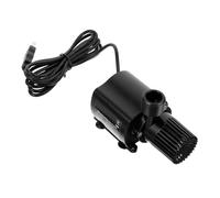 Kisangel Bomba Sumergible Micro USB para Fuente de Agua de Acuario Motor sin Escobillas Silencioso Dosificador Automático para Gatos y Peceras