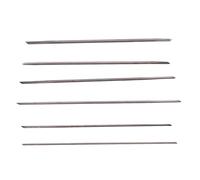 Kisangel Brocas para tallado de perlas y joyería, paquete de 6 piezas de acero, herramientas para grabado manual en fabricación de cuentas