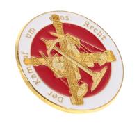 Kisangel Broche de Metálica para Abogados Alfiler de de Joyería Insignia de Justicia Accesorio para Eventos