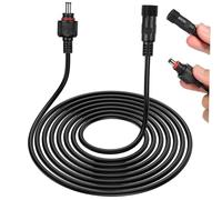 Kisangel Cable de Extensión Dc de Metros para de Agua y Luces Solares Resistente al Agua Fácil Instalación Prolongador de Alimentación para Monitoreo Exterior