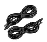Kisangel Cables de Extensión para Cámara de Visión Trasera 2,5 Metros 4 Contactos 2 Unidades Cable de Extensión para Grabadora de Coche Compatible Cámaras de Tablero y Retrovisor para Uso