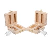 Kisangel Caja De Almacenamiento De Cabello Fetal Para Bebés Cajas De Recuerdos Para Guardar Recuerdos Del Primer Corte De Pelo Para Niñas