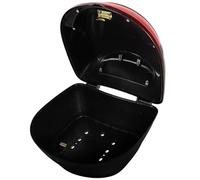 Kisangel Caja de Almacenamiento para Moto Pequeña, Práctica y Multiusos | Plástico, Fácil de Instalar y Transportar, para Casco y Artículos Diversos, Uso Trasero