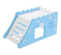 Kisangel Casa Cueva para Hámsters y Pequeños Animales con Material PVC Seguro y Bordes Redondeados Que Proporciona un Ambiente Cómodo y Seguro para Dormir