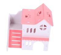 Kisangel Casa Refugio para Hámster de Duradero Escondite Cálido y Seguro para Pequeños Roedores Adecuado para Hámsters Enanos Jerbos y Ratones Vivienda Privada para Descanso y Relajación