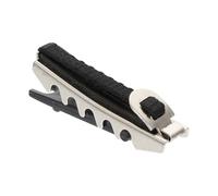 Kisangel Cejilla para Guitarra Acústica y Eléctrica Negra, Adaptador Práctico de Afinación para Ukelele y Otros Instrumentos de Cuerda, Herramienta Compacta para Cambiar Tono y Aprender