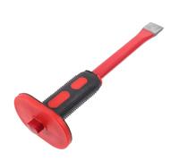 Kisangel Cincel de Hormigón de 300 Mm para Demolición, Cincel Frío Pesado Punta Plana y Punta Afilada, Herramienta Manual para Tallar Piedra y Mampostería en Construcción