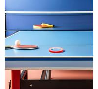 Kisangel Cinta Protectora para Bordes de Raquetas de Tenis de Mesa Autoadhesiva Roja 10 M X 1 CM 2 Piezas para Protección contra Golpes y Uso Partidos y Prácticas