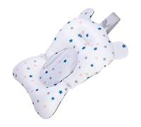 Kisangel Cojín de Soporte para Baño Infantil y Transpirable Asiento Flotante para Bañeras para Recién Nacidos y Bebés Protección Ergonómica de Columna Compatible Mayoría de Bañeras