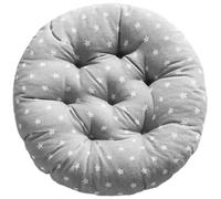 Kisangel Cojín de Suelo Grueso Redondo para Oficina y Asientos de Coche para Leer y Cojín de Tatami Suave y Práctico para Interior y Exterior