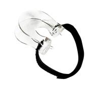 Kisangel Colimador Para Enderezar Arco De Violín 1/2 Pulgada Herramienta Correctora Transparente Para Principiantes Práctica y Entrenamiento De Técnica Violinista