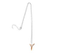 Kisangel Collar de Natural con Cadena de Joyería Retro Mano Hombres y Mujeres Colecciones de Fósiles y Diario