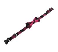 Kisangel Collar De Perro con Pajarita Desmontable Ajustable para Mascotas Medianas Decoración Elegante y Cómoda Accesorio Ligero y Duradero para Perros