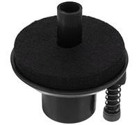 Kisangel Colocar tuercas de disco almohadillas accesorios de tambor sintió partes bolso de mano de fieltro copa hi hat almohadilla de fieltro duradera para platillos el plastico Black