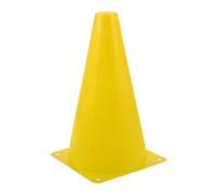 Kisangel Columna de Entrenamiento para Perros Macho Guía de Plástico Amarillo 23 CM Cono para Orinar Interior y Exterior Ayuda para Adiestramiento de Cachorros y Perros Grandes