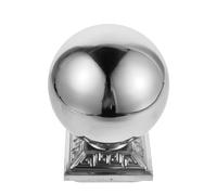 Kisangel Columnas De Escalera Remates Para Postes De Escalera Remates Para Postes De Cerca Balaustres De Acero Inoxidable Para Barandillas De Interior Bolas Redondas Para Barandillas