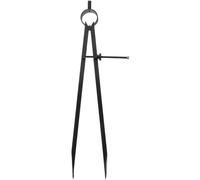 Kisangel Compás de metal para trazar, herramienta de dibujo, compás de carpintería de 14'' para geometría, divisor de alas para medir geometría, matemáticas, dibujo técnico, y escuela.