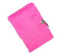 Kisangel computadora portátil felpa cerrar chicas Candado cuaderno libreta notebook bloco de notas block de notas bloc notas Bloc de notas decorativo precioso diario Papel Rosy