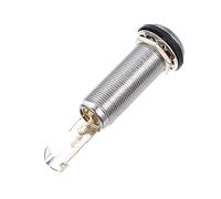 Kisangel Conector de Salida Cilíndrico para Eléctrico Accesorio de Audio de Resistente para Eléctricas y Acústicas Compatible con Refuerzo de Sonido y Grabaciones