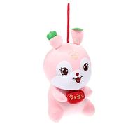 Kisangel Conejo de alimentación Pascua de Pascua para Amiga decoración para automóviles año de la muñeca de Conejo Suministros de año Nuevo Felpa Rosa