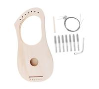 Kisangel Contrabajo De Madera Cuerdas Instrumento Musical De Lira Para Principiantes Arpa De Lira Musical Casera Crea Tu Propia Para Amantes Música