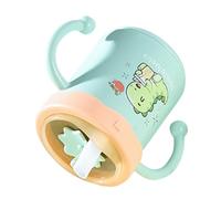 Kisangel Copa De Niño Niña Con Desmontable Dibujos Animados Vaso Infantil De Inoxidable Para Año De Limpiar Color
