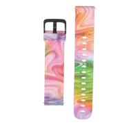 Kisangel Correa de Silicona para Reloj Inteligente Correa de Repuesto Diseño Contemporáneo y Múltiples Compatible Watch y Edición Juvenil Ajustable para Jóvenes