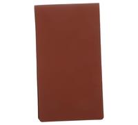 Kisangel Cuaderno de Puntuación de Piel Sintética de de Estadísticas Compacto y Portátil para Marrón