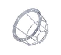 Kisangel Cubierta Protectora Metálica a Prueba de Explosiones para Sensor de Alarma de Humo, Diámetro Interior 75 Mm, Malla Resistente para Detectores de Techo en Sistemas contra Incendios