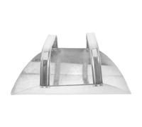 Kisangel Cuchara de Metal para Pienso Cuchara para Suplemento Alimenticio de Hierro Plata para Feeders y Pellet en Operaciones Ganaderas y Avícolas