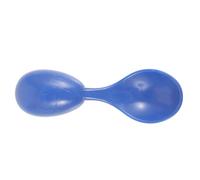 Kisangel Cuchara Pequeña para Uso en Prisiones y Centros de Rehabilitación de Goma con Diseño Anti- y Mango Redondo Material Suave y Portátil