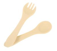 Kisangel de para Bebés 2piezas Utensilios de Alimentación Antideslizantes Aptos para Niños Pequeños Diseño Seguro y Cómodo para a Comer