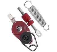 Kisangel de Pedal de Profesional Accesorios de Percusión de Metal Durable para Cajón y Bombos Instalación y Precisa