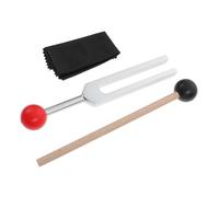 Kisangel Diapasones Curación de Chakras Instrumentos Musicales de Aleación de Aluminio Diapasón para Yoga Martillo Reflector