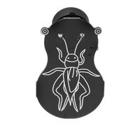 Kisangel Dispositivo de Broma Sonido Realista de Grillo Generador de Ruido Portátil Negro para Bromas de Oficina y Timbres Aula Accesorio Oculto