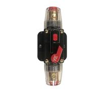 Kisangel Disyuntor Restablecer Fusible Resistente al Agua para Sistema Audio Coche Protección Circuito Línea para Motor Barco