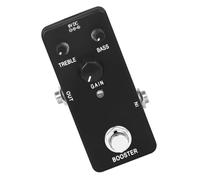 Kisangel Efector de guitarra eléctrica guitarra electrica volumen pedales de guitarra pedal de efectos de guitarra de retardo analógico pedal de retardo AbS Black