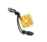 Kisangel Espejo Señal de Supervivencia Reflectante Naranja para Emergencias al Aire con Función de Puntería y Manual de Uso para Camping Senderismo y Comunicaciones Larga Distancia