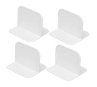 Kisangel Estabilizadores Antideslizantes Para Parques Infantiles Niños Soporte Plástico Adhesivo Base De Sujeción Para Corralito Accesorios Fijación Sin Marcas 4 Piezas Blanco