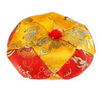 Kisangel Estera De Madera Para Peces Cojín Para Cuenco Tibetano Sonido De Buda Soporte Para Cuenco Tibetano Sonido Budista Para Hogar o Templo