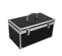 Kisangel Estuche Portátil de Aluminio Cerradura y Protección de Espuma, Caja Rígida para Herramientas E Instrumentos, Adecuado para Transporte y Uso en Talleres y Bricolaje