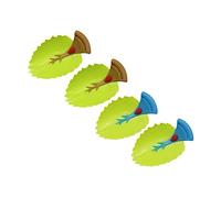 Kisangel Extensión de Grifo para Baño para Niños, 4 Piezas, Verde, Acerca el Agua y Facilita el Lavado de Manos en Casa Color Aleatorio
