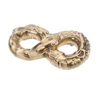 Kisangel Figurilla de Serpiente de Latón para Ejercicios de Dedos Diseño Artístico Único Fuerza y Coordinación Decoración para Oficina y Hogar para Amigos y