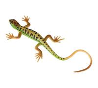 Kisangel Figurita de Lagarto Artificial de Plástico Juguete Educativo para Simulador de Reptil para Decoración Resistente y Duradero