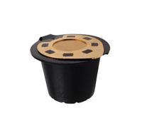 Kisangel Filtro de Café Reutilizable para Máquinas Acero Inoxidable y Pp Alimenticio Compatible con Nespresso U Gran Maestra Le Cube