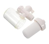 Kisangel Filtro de Grifo de Cocina Compacto Plástico para Purificador de Agua del Grifo, Adecuado para Lavado de Verduras y Uso en Baño
