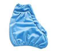 Kisangel Fundas para Botas de Patinaje Artístico y Skate Ligeras Elastizadas, Cubrezapatos Protectores Resistentes al Desgaste, Talla L Azul Claro, para Patinaje sobre Hielo y Ruedas